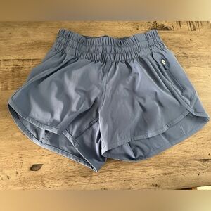LuluLemon women’s lined shorts, size 4 in color Oasis Blue